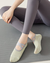 LALAVA Women's Non-Slip Yoga Socks